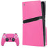 Pink Carbon Fiber Specialty Texture Material PS5 Pro Disk Bundle Skin