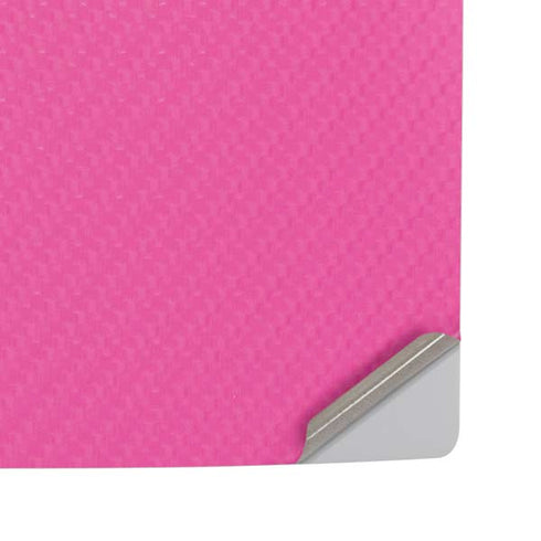 Pink Carbon Fiber Specialty Texture Material PS5 Pro Disk Console Skin
