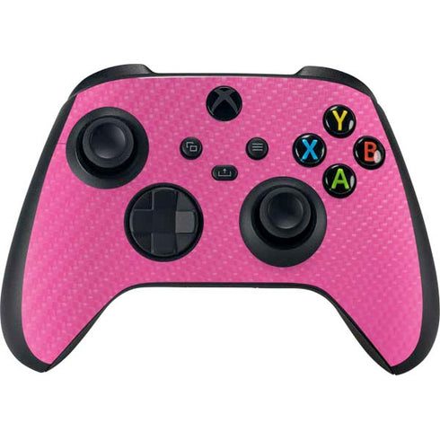 Pink Carbon Fiber Specialty Texture Material Xbox Series X Skins