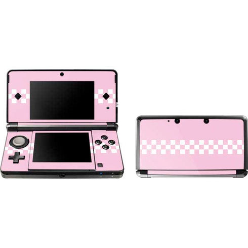 Pink Checkerboard Nintendo Skins