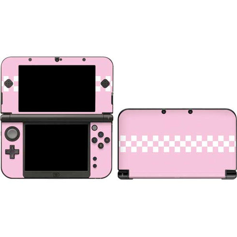 Pink Checkerboard Nintendo Skins