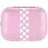 Pink Checkerboard Amazon Echo Buds Skin