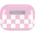 Pink Checkerboard AirPods Skins