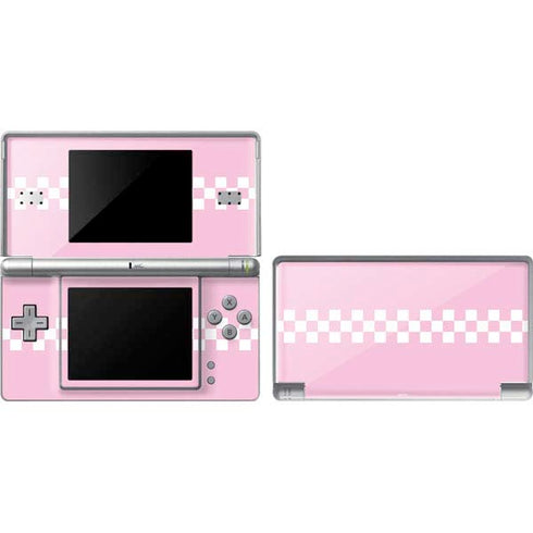 Pink Checkerboard Nintendo Skins