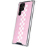Pink Checkerboard Galaxy S23 Ultra Clear Case