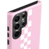 Pink Checkerboard Galaxy S23 Ultra Pro Case