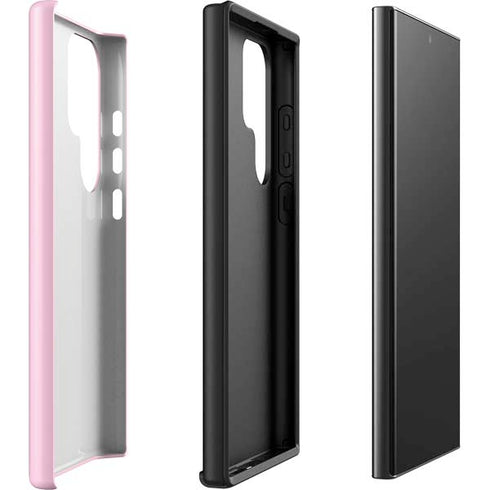 Pink Checkerboard Galaxy S23 Ultra Pro Case