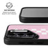 Pink Checkerboard Galaxy S24 FE Kickstand Case