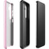 Pink Checkerboard Galaxy S25 Plus Impact Case