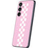 Pink Checkerboard Galaxy S25 Plus Skin