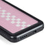 Pink Checkerboard Galaxy S24 Plus Waterproof Case