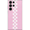 Pink Checkerboard Galaxy S25 Ultra Skin