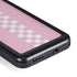Pink Checkerboard Galaxy S24 Waterproof Case