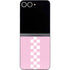 Pink Checkerboard Galaxy Z Flip6 Skin