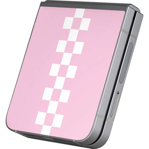 Pink Checkerboard Galaxy Z Flip6 Skin
