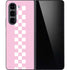 Pink Checkerboard Galaxy Z Fold5 5G Skin