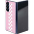 Pink Checkerboard Galaxy Z Fold6 Skin