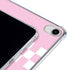 Pink Checkerboard iPad 11th Gen (2025) Clear Case