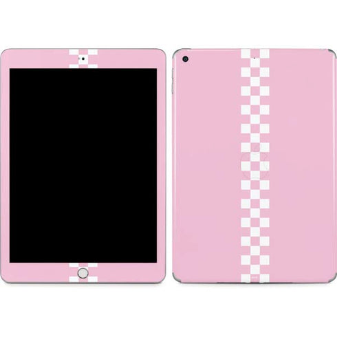 Pink Checkerboard Apple iPad Skin