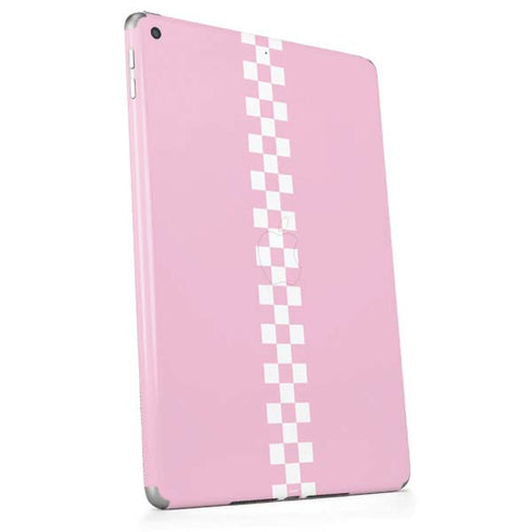 Pink Checkerboard Apple iPad Skin