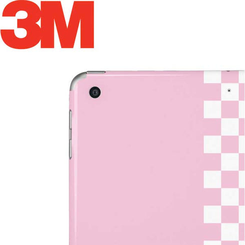 Pink Checkerboard Apple iPad Skin