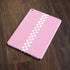 Pink Checkerboard Apple iPad Skin