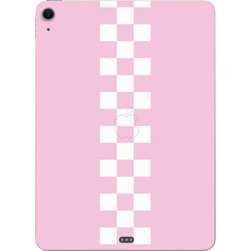 Pink Checkerboard Apple iPad Air Skin