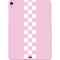 Pink Checkerboard Apple iPad Air Skin