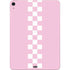 Pink Checkerboard Apple iPad Air Skin