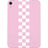 Pink Checkerboard Apple iPad Mini Skin