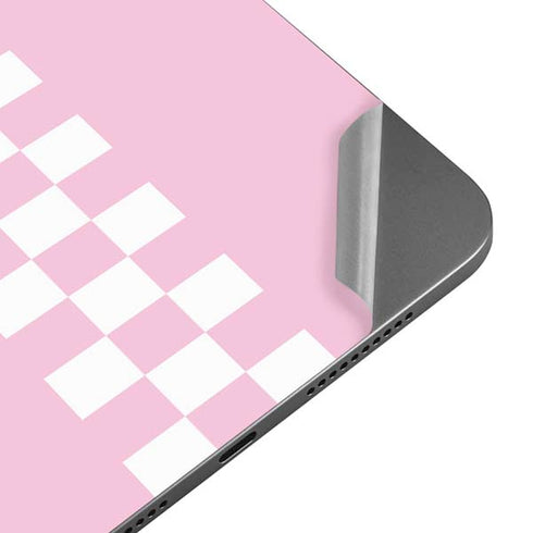Pink Checkerboard Apple iPad Mini Skin