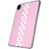 Pink Checkerboard iPad Pro 11in (2024) Clear Case