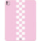 Pink Checkerboard iPad Pro 13in M4 (2024) Skin