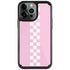 Pink Checkerboard iPhone Cases
