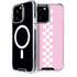 Pink Checkerboard iPhone Cases