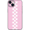 Pink Checkerboard iPhone Skins