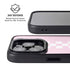 Pink Checkerboard iPhone 15 Pro Kickstand Case