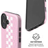 Pink Checkerboard iPhone 16 Magsafe Impact Case