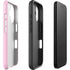 Pink Checkerboard iPhone 16 Plus Impact Case