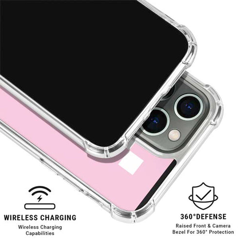Pink Checkerboard iPhone 16 Pro Max Clear Case