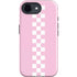 Pink Checkerboard iPhone 16e Impact Case