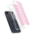 Pink Checkerboard iPhone 16e MagSafe Case