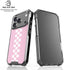 Pink Checkerboard iPhone 18 Pro Clear Case