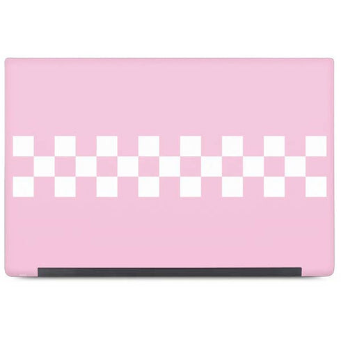 Pink Checkerboard Dell Latitude Skin
