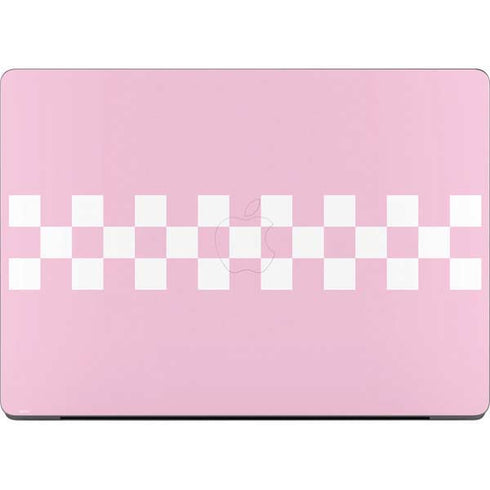 Pink Checkerboard Apple MacBook Pro 14-inch Skin