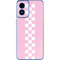 Pink Checkerboard Moto G Play 4G (2024) Skin