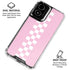 Pink Checkerboard Moto G Power 5G (2024) Clear Case