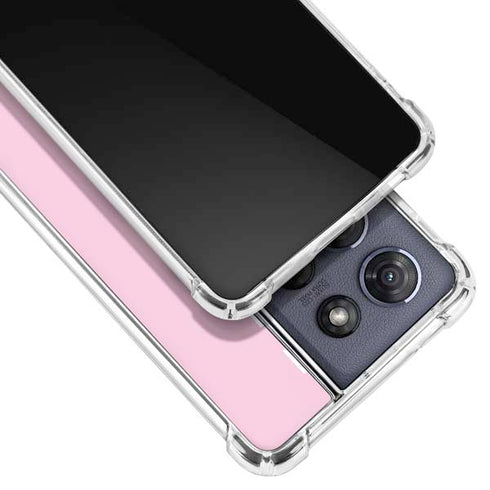 Pink Checkerboard Moto G Stylus 5G (2025) Clear Case