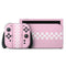 Pink Checkerboard Nintendo Switch 2 (2025) with Joy-Con Skin