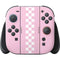 Pink Checkerboard Nintendo Switch 2 (2025) Joy-Con Controller Skin